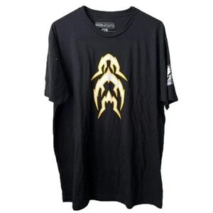 Tampa Bay Lightning 2022 Reverse Retro Black Flame Tee MEN'S AUTHENTIC - XL